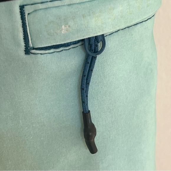 Quiksilver Board Shorts Mens Size 30 Blue Drawstring Summer Beach Casual Stretch - Picture 12 of 16